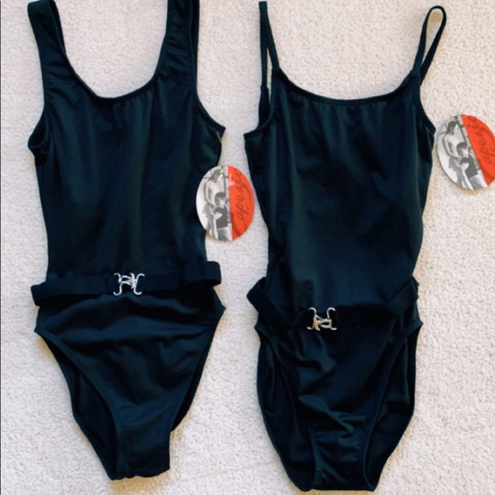 Adult XS black leotards